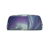 ESNAIUVCD Grande trousse à crayons avec fermeture éclair - Motif Aurora - Multifonctionnel - Pour le travail et les voyages, doré, Taille unique, Trousse de beauté