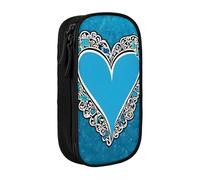 ESNAIUVCD Grande trousse à crayons avec imprimé « I Love Gymnastics » pour enfants, garçons, école, bureau, Noir , Taille unique, Trousse de beauté