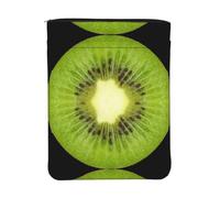 ESNAIUVCD Kiwi Housse de protection de livre en tissu lavable avec fermeture éclair Motif tranche de livre