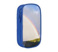 ESNAIUVCD Niagara Falls Grande trousse à crayons avec imprimé chutes du Niagara pour enfants, garçons, école, bureau, bleu, Taille unique, Trousse de beauté