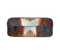 ESNAIUVCD Trousse à crayons imprimée de site historique pour enfants, sacs à stylos d'école, grande capacité, trousse à crayons pour école primaire, sacs de papeterie pour enfants