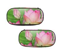 ESNAIUVCD Trousse à crayons portable avec impression Spirit of the Lotus pour adolescents, garçons, étudiants