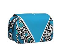 ESNAIUVCD Trousse à stylos double couche avec imprimé « I Love Gymnastics » - Convient pour les garçons, les filles et les adultes - Trousse de bureau avec compartiment, Noir , Taille unique, Trousse