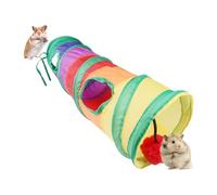 Esncddym Tunnels et Tubes pour furets,Tunnel pour furets | Jouet Tunnel pour enrichissement du Terrain de Jeu pour Hamster | Jouets d'escalade pour Hamsters, Petit Tunnel Amusant pour gerbilles et