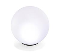 Esotec 102611 Boule lumineuse solaire 40 cm, 7 couleurs de lumière ou changement de lumière - 8 heures d'éclairage - Lampe solaire