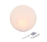 Esotec 102892 Boule solaire Lumina 40 cm avec télécommande infrarouge et port de charge USB 16 couleurs de lumière au choix