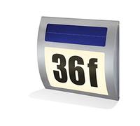 Esotec Lampe de numéro de maison solaire Wave