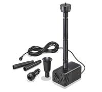 esotec Marino 101759 Pompe de rechange solaire pour bassin avec kit d'arrosage | Pompe unique universelle de rechange pour fontaine | 12-24 V/DC IP68