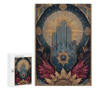 Esoteric Symbolism Art Print Puzzle 1000 Pièces Educa Jouet en Bois Cadeau Unique Décoration Intérieure Jeu Éducatif Challenge Toy Adultes Et Enfants À Partir De 14 Ans 300 PCS