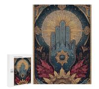 Esoteric Symbolism Art Print Puzzle 500 Pièces Educa Jouet en Bois Cadeau Unique Décoration Intérieure Jeu Éducatif Challenge Toy Adultes Et Enfants À Partir De 14 Ans 500 PCS