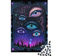 Esoteric Vision Plaque Métallique Rétro 70x50cm/1000pcs pour Le Pub Ou Le Café, Décoration pour Une Nouvelle Pièce De La Maison