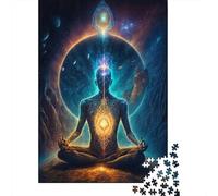Esoteric Zen Universe V6 Puzzle Adulte De 1000 Pièces, 70x50cm/1000pcs, Pièces Blanches Faciles À Trier; pour Partager Un Moment Loin des Écrans