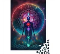 Esoteric Zen Universe V7 Puzzle Adulte 1000 Pièces, 70x50cm/1000pcs; À Savourer Seul Ou en Bonne Compagnie; Pièces en Carton Blanc pour La Table