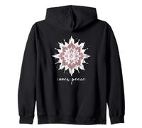 Esotérik Méditation Fleur de Lotus Paix Intérieure Yoga Sweat à Capuche