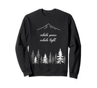 Ésotérique Méditation Nature Inhaler Paix Exhalation Léger Yoga Sweatshirt