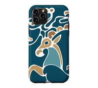 Esotérique Tatouage Princesse Cerf de Glace Sibérie Coque pour iPhone 11 Pro