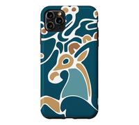Esotérique Tatouage Princesse Cerf de Glace Sibérie Coque pour iPhone 11 Pro Max