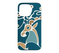 Esotérique Tatouage Princesse Cerf de Glace Sibérie Coque pour iPhone 15 Pro Max