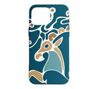 Esotérique Tatouage Princesse Cerf de Glace Sibérie Coque pour iPhone 16 Pro Max