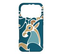 Esotérique Tatouage Princesse Cerf de Glace Sibérie Coque pour iPhone 17 Pro