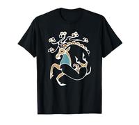 Esotérique Tatouage Princesse Cerf de Glace Sibérie T-Shirt