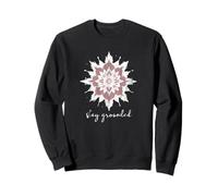 Ésotérisme Méditation Fleur de Lotus Stay Grounded Yoga Sweatshirt