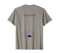 Ésotérisme Méditation Lever du Soleil Namasté Yoga T-Shirt
