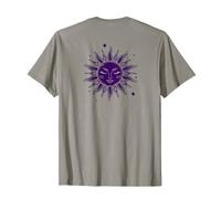 Ésotérisme Méditation Soleil Visage Yoga T-Shirt