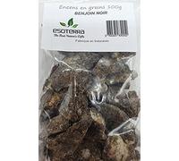 Esoterra - Résine Naturelle Encens en Grains 100g - Benjoin Noir