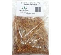 Esoterra - Résine Naturelle Encens en Grains 100g - Gomme Arabique