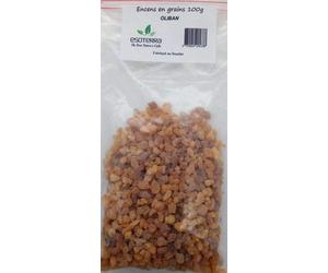 Esoterra - Résine Naturelle Encens en Grains 100g - Oliban