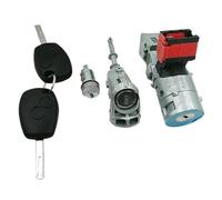 ESOTO Cylindre complet avec interrupteur d'allumage, serrure de porte avec 2 clés, adapté à Renault Kangoo II 2008- Master III 806012544R, 7701208408 8200214168