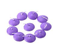 esowemsn 12 pcs Mini sans fumée Bougies Flottantes Le pour Les Mariages, fête d'anniversaire, décoration de la Maison, hôtel, Relaxation, Spa, Accessoires de fête Violet