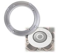 ESOYAWE Lazy Susan Plateau Tournant De Table (Ø12-100 Cm) Alliage D'aluminium Roulement A Bille, Charges Lourdes Rotatif À 360° Base De Plateau Tournant, Roulement Pivotant Rond