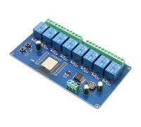 ESP 8 Channel Relay Module-WiFi Bluetooth BLE with ESP Development Board,DC5-30V Power Supply for Arduino IDE (LC Relay-ESP-8R-D5)