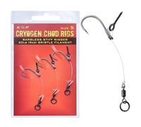 ESP Cryogen Chod Rig avec vis d'appât barbelée ou sans ardillon, Barbless 5