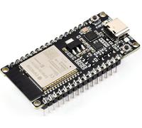 ESP32-C6 Microcontroller,WiFi 6 Development Board,160MHz Single-Core Processor,ESP32-C6-WROOM-1-NX Series Module,Supports USB and UART Development,16MB Flash,with Pinheader