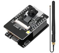 ESP32-CAM-AI-Thinker Board avec caméra OV2640 et antenne, module de microcontrôleur ESP32 pour projets IoT, Wi-Fi Bluetooth Dual Mode 2 MP Caméra Micro USB TF Support pour Arduino