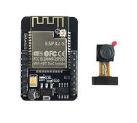 ESP32 CAM CC 5V Dual-core 32 bits CPU 4M PSRAM Sans fil WiFi Bluetooth Module de caméra ESP32 Carte 2MP TF Carte de développement de caméra OV2640 OV7670