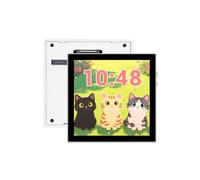 ESP32-P4 Smart 86 Box Carte de Développement Adopte ESP32-P4 Cœur et ESP32-C6 Wi-FI/BT Module, Intégré 4 Pouces Écran Tactile LCD 720×720 Pixels, avec MIPI-CSI, MIPI-DSI, USB 2.0 OTG, ETH, etc.