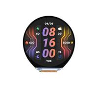 ESP32-S3 1.46inch Round Capacitive LCD Display Development Board,ESP32 WTH 412×412 Resolution IPS Display Supports WiFi & Bluetooth,Supports Multiple Peripherals