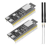 ESP32-S3 DevC-1-N16R8-S3 Carte de développement avec connecteur IPEX (Plus 1 antenne) AYWHP Wi-Fi + BLE MCU ESP32-S3 Module entièrement intégré Compatible avec Arduino (2 pièces)