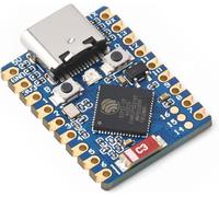 ESP32-S3 Mini Development Board,Based on ESP32-S3FH4R2 Dual-Core Processor,240MHz Running Frequency,2.4GHz Wi-FI & BT 5,Castellated Module,Suitable for SMD Applications