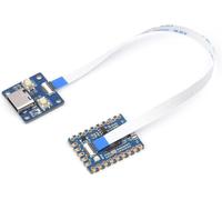 ESP32-S3 Mini Development Board with with USB Adapter Board Based on ESP32-S3FH4R2 Dual-Core Processor,with 2.4GHz Wi-FI and Bluetooth Le Support,240MHz Running Frequency