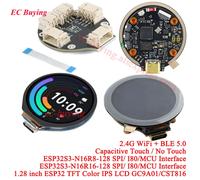 ESP32-TFT ESP32-S3 1.28 pouces rond IPS 65K couleur TFT écran tactile Module d'écran LCD 1.28 "240*240 2.4G WIFI BLE GC9A01 ESP32S3 N16R16-128 no touch