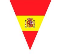 Espa Guirlande fanions Drapeaux espagnols 5 m - Coloré - Taille Unique