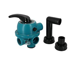 Espa Vanne Piscine multivoie - Kit Vanne Aries-Libra 6 LT - 1" 1/2 + Tubes de