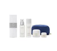 ESPA Winter Hydration Collection | 4 Step Spa Skincare Gift Set with Rose & Chamomile for Dehydrated Skin | Cleansing Milk, Floral Mist, Moisturiser, Overnight Mask, Cotton Cloth & Cosmetic Bag