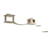 Kerbl Pet Espace de Jeu pour Chat Top Nature/Blanc, Max.5kg