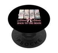Espace de Lancement de la fusée Artemis Moon PopSockets PopGrip Adhésif